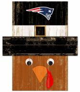 New England Patriots 6" x 5" Turkey Head