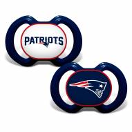 New England Patriots Baby Pacifier 2-Pack