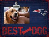 New England Patriots Best Dog Clip Frame