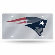 New England Patriots Bling License Plate