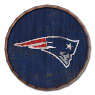New England Patriots Cracked Color 24" Barrel Top
