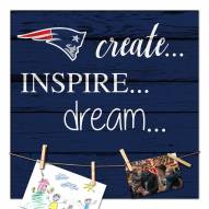 New England Patriots Create, Inspire, Dream Sign