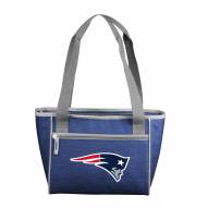 New England Patriots Crosshatch 16 Can Cooler Tote