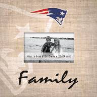 New England Patriots Family Picture Frame