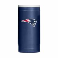 New England Patriots Flipside Powder Coat Slim Can Coozie