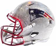 New England Patriots Full Size Swarovski Crystal Football Helmet