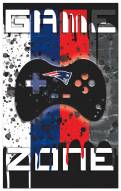 New England Patriots Game Zone 11" x 19" Sign