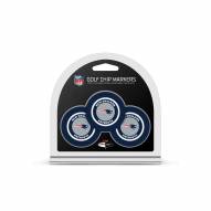 New England Patriots Golf Chip Ball Markers
