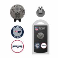 New England Patriots Hat Clip & Marker Set