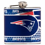 New England Patriots Hi-Def Stainless Steel Flask