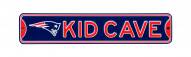 New England Patriots Kid Cave Street Sign