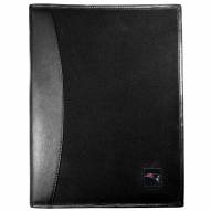 New England Patriots Leather and Canvas Padfolio