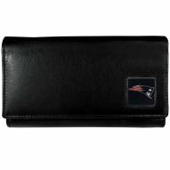 New England Patriots Leather Women's Wallet