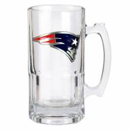 New England Patriots NFL 1 Liter Glass Macho Mug