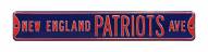 New England Patriots NFL Authentic Street Sign