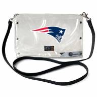 New England Patriots Clear Envelope Purse