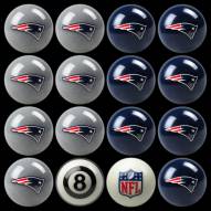 New England Patriots NFL Home vs. Away Pool Ball Set
