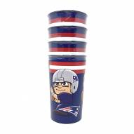 New England Patriots Party Cups - 4 Pack