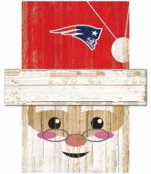 New England Patriots Santa Head Sign