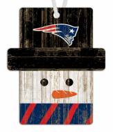 New England Patriots Snowman Ornament