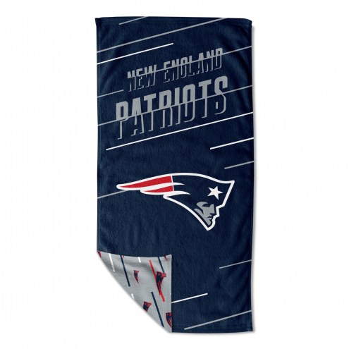 New England Patriots Splitter Beach Towel