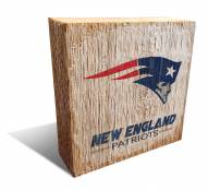 New England Patriots Team Logo Block