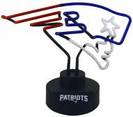 New England Patriots Team Logo Neon Lamp
