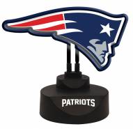 New England Patriots Team Logo Neon Light
