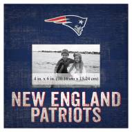 New England Patriots Team Name 10" x 10" Picture Frame
