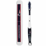 New England Patriots Toothbrush and Travel Case