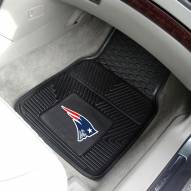 New England Patriots Vinyl 2-Piece Car Floor Mats