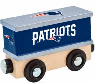 New England Patriots Wood Box Car Train