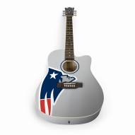 New England Patriots Woodrow Acoustic Guitar