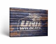 New Hampshire Wildcats Weathered Canvas Wall Art