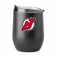 New Jersey Devils 16 oz. Swagger Powder Coat Curved Beverage Glass