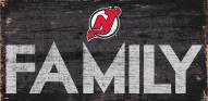 New Jersey Devils 6" x 12" Family Sign