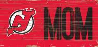 New Jersey Devils 6" x 12" Mom Sign