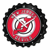 New Jersey Devils Bottle Cap Wall Clock
