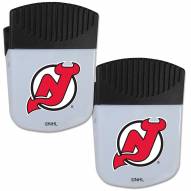 New Jersey Devils Chip Clip Magnet with Bottle Opener, 2 pack