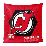 New Jersey Devils Connector Double Sided Velvet Pillow