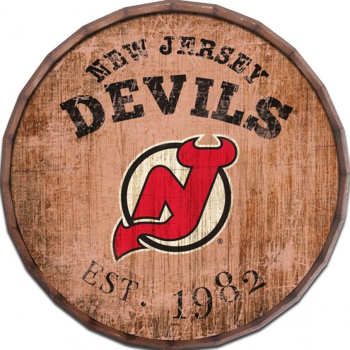 New Jersey Devils Established Date 16&quot; Barrel Top
