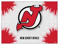 New Jersey Devils Logo Canvas Print