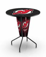 New Jersey Devils Indoor Lighted Pub Table