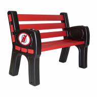 New Jersey Devils Park Bench