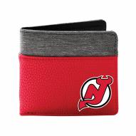 New Jersey Devils Pebble Bi-Fold Wallet