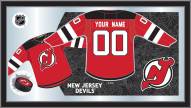 New Jersey Devils Personalized Jersey Mirror