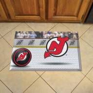 New Jersey Devils Scraper Door Mat