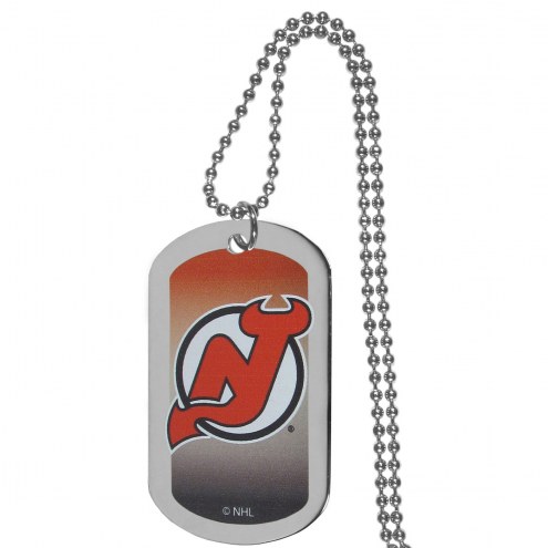 New Jersey Devils Team Tag Necklace