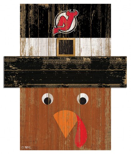 New Jersey Devils Turkey Head Sign