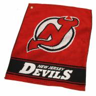 New Jersey Devils Woven Golf Towel